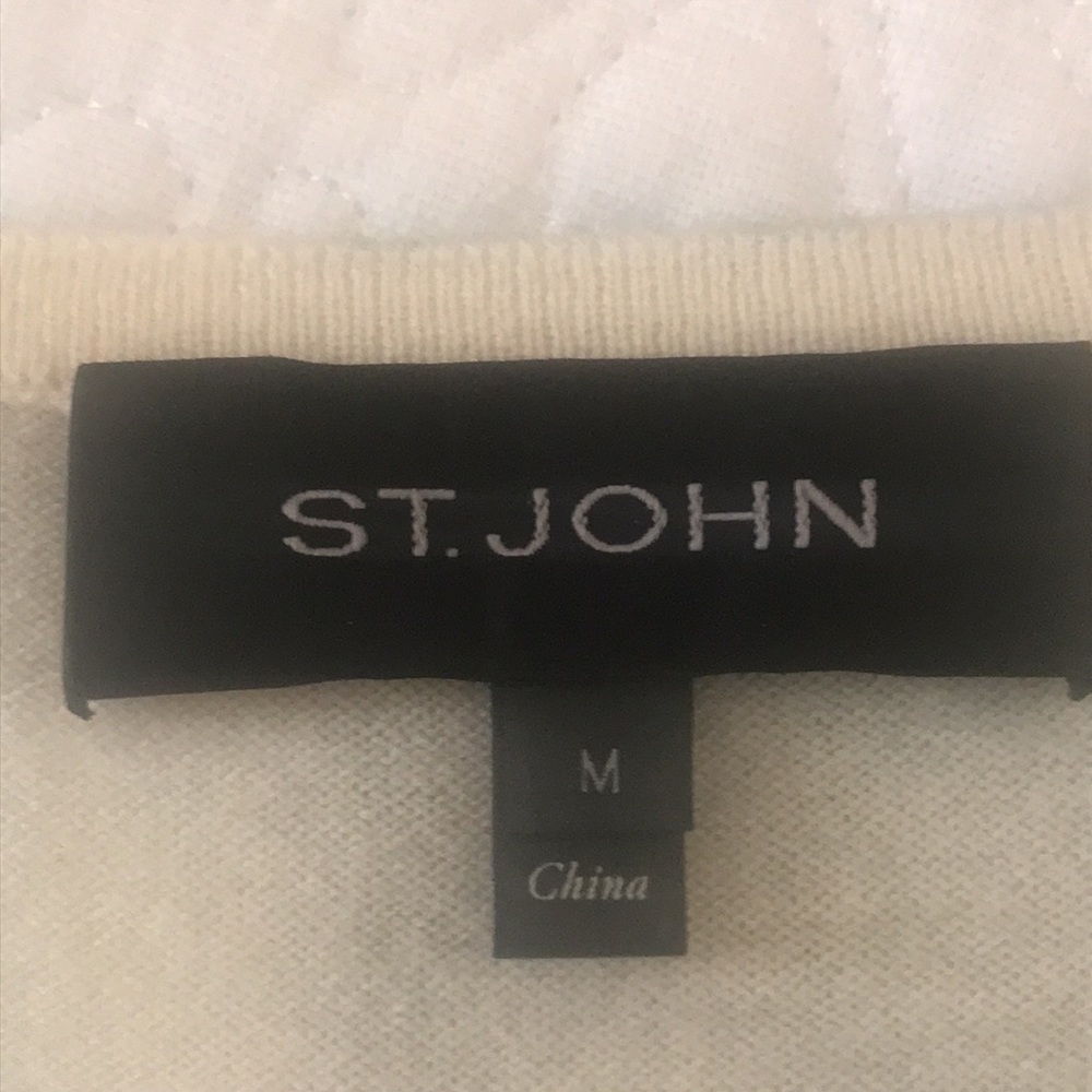 ST JOHN Cashmere Sweater Size M - Picture 7 of 8